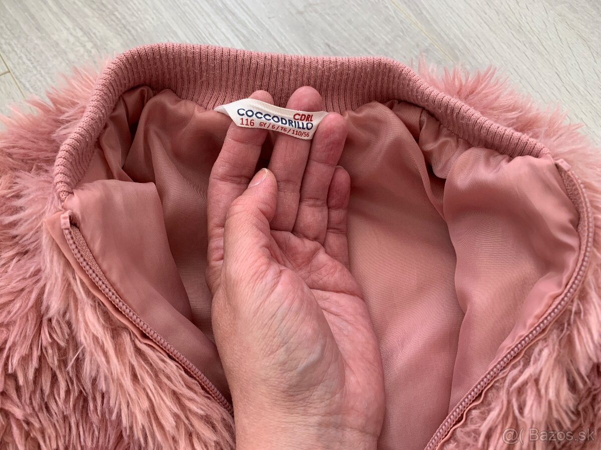 Detská prechodná bundička zn. Coccodrillo veľ. 116 - 3