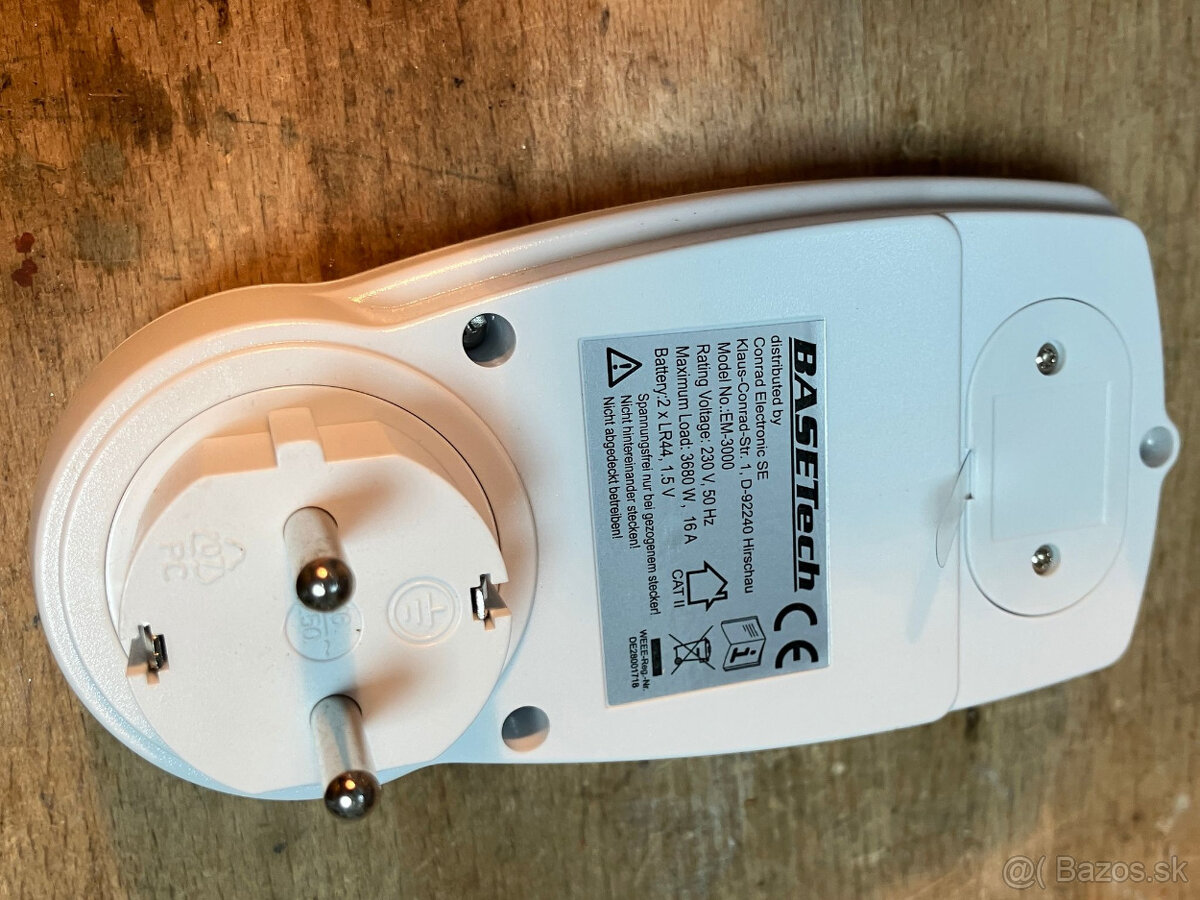 Merač spotreby el.energie BaseTech EM-3000 - 3