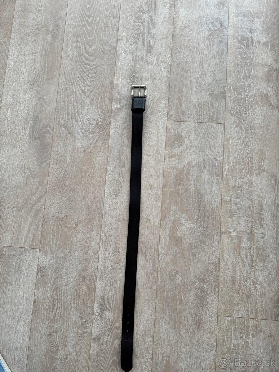 CK hnedy kozenny opasok damsky 94cm - 3