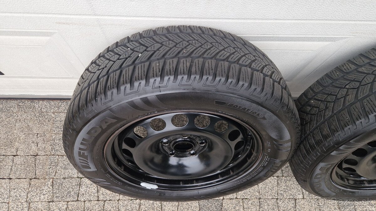 Zimné pneu 215/60 R16 99H Fulda. 5x112, 6,5J ET 41 - 3