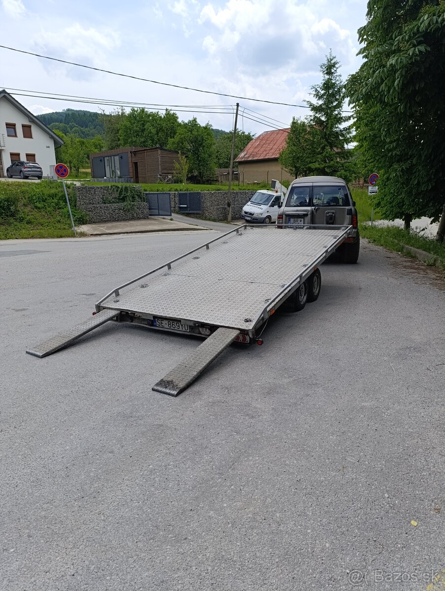 Predám vyklapaci vozík agados do 3,5 t - 3