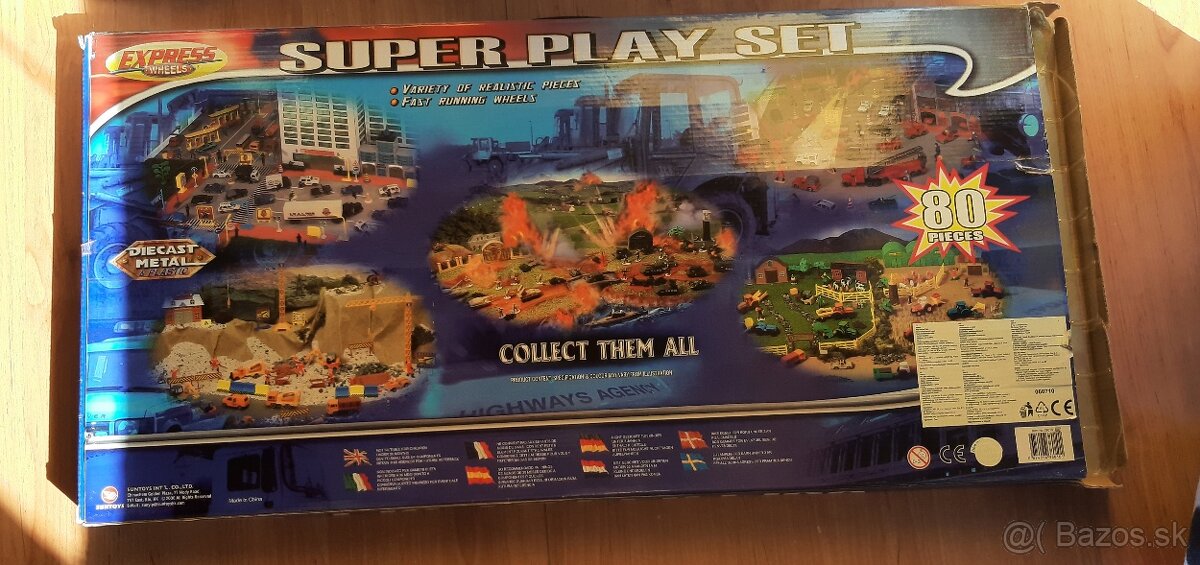 Stavbárske autíčka a dopravné značky (sada) - 3