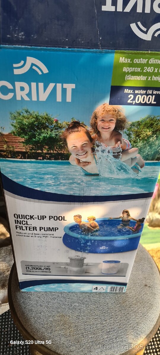 Bazenovy filter CRIVIT - 3