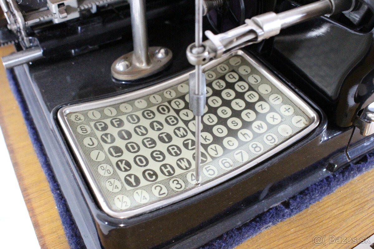 starožitný písací stôl AEG Mignon - 3