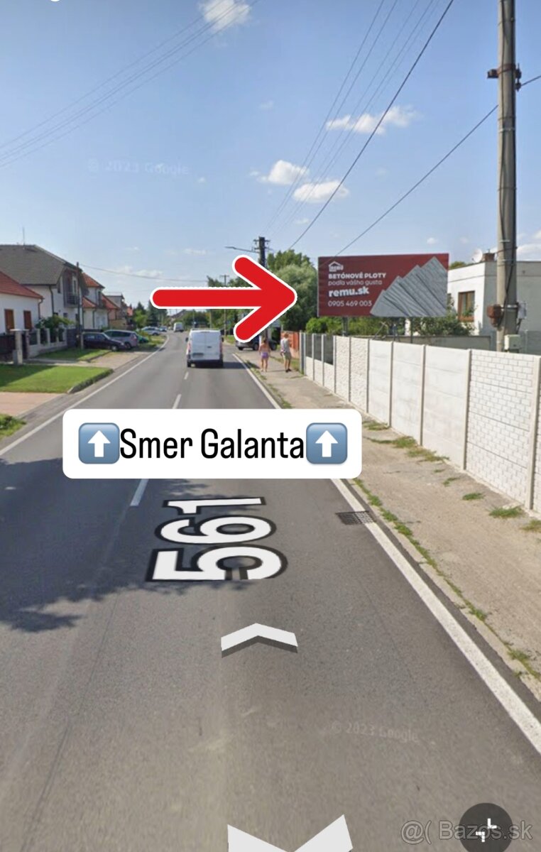 Reklamná plocha Billboard - 3