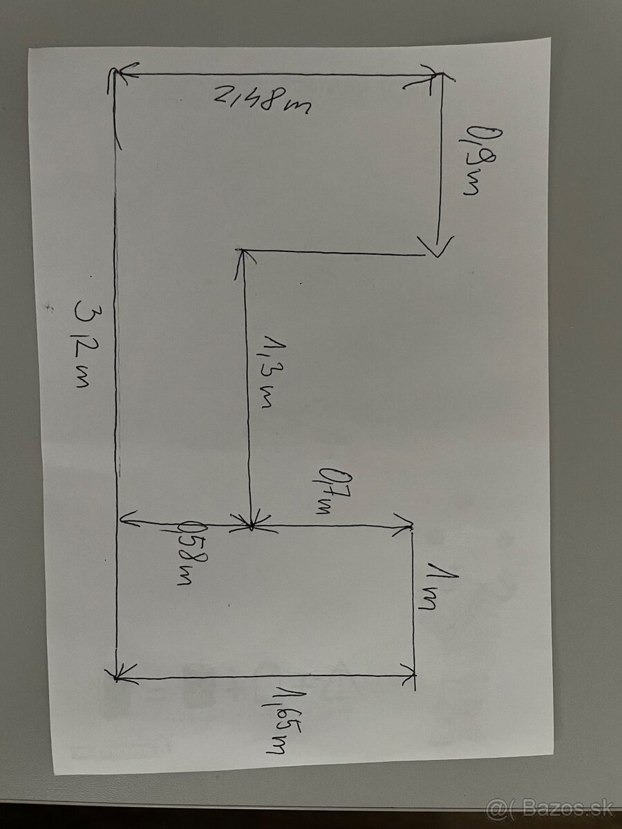 Predám koženú sedačku v tvare U - 3