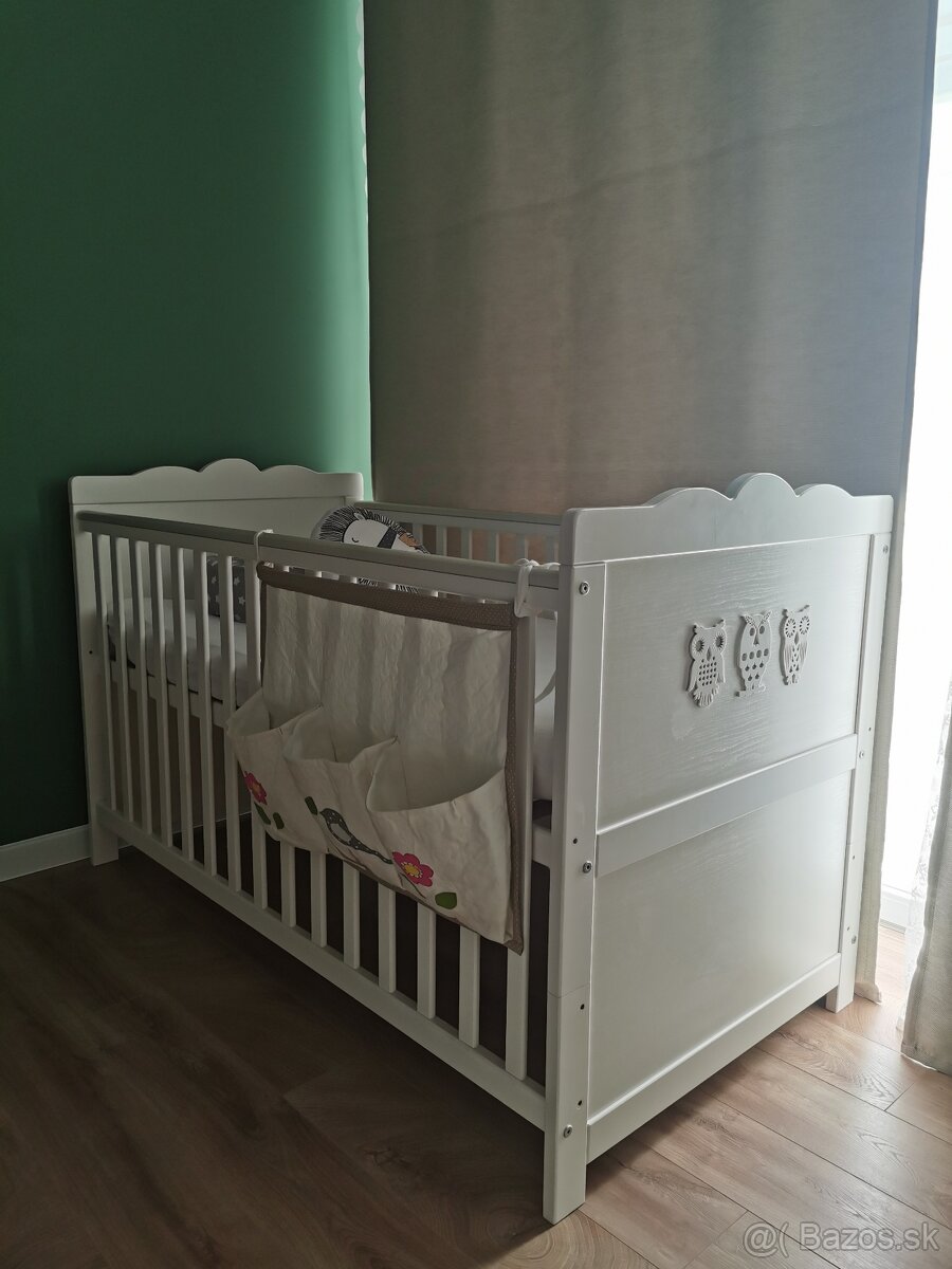 Klups Marsell 140x70 White detská postieľka - 3