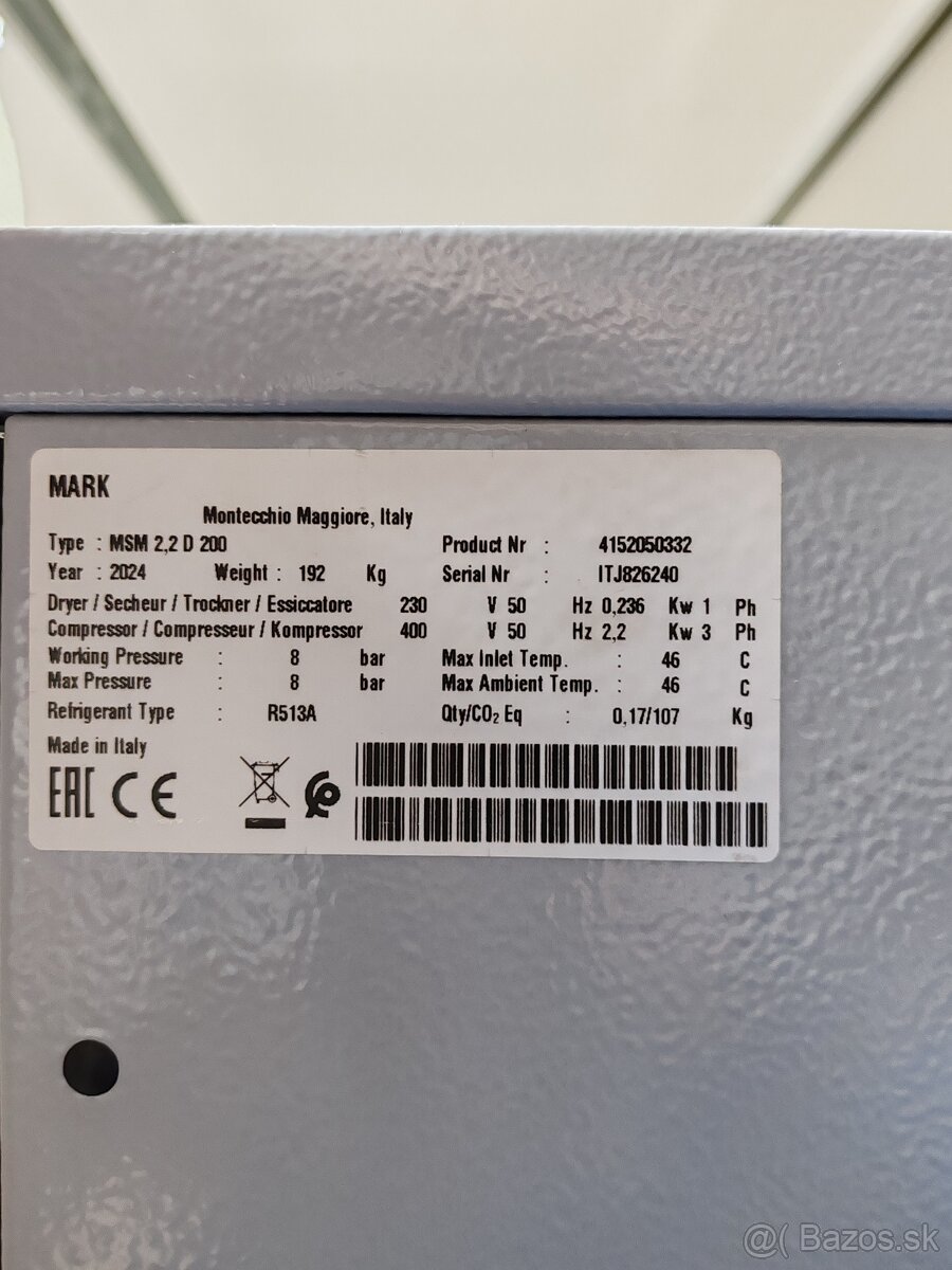 MARK MSM 2,2D 8 400/50K 200 C CE - 3