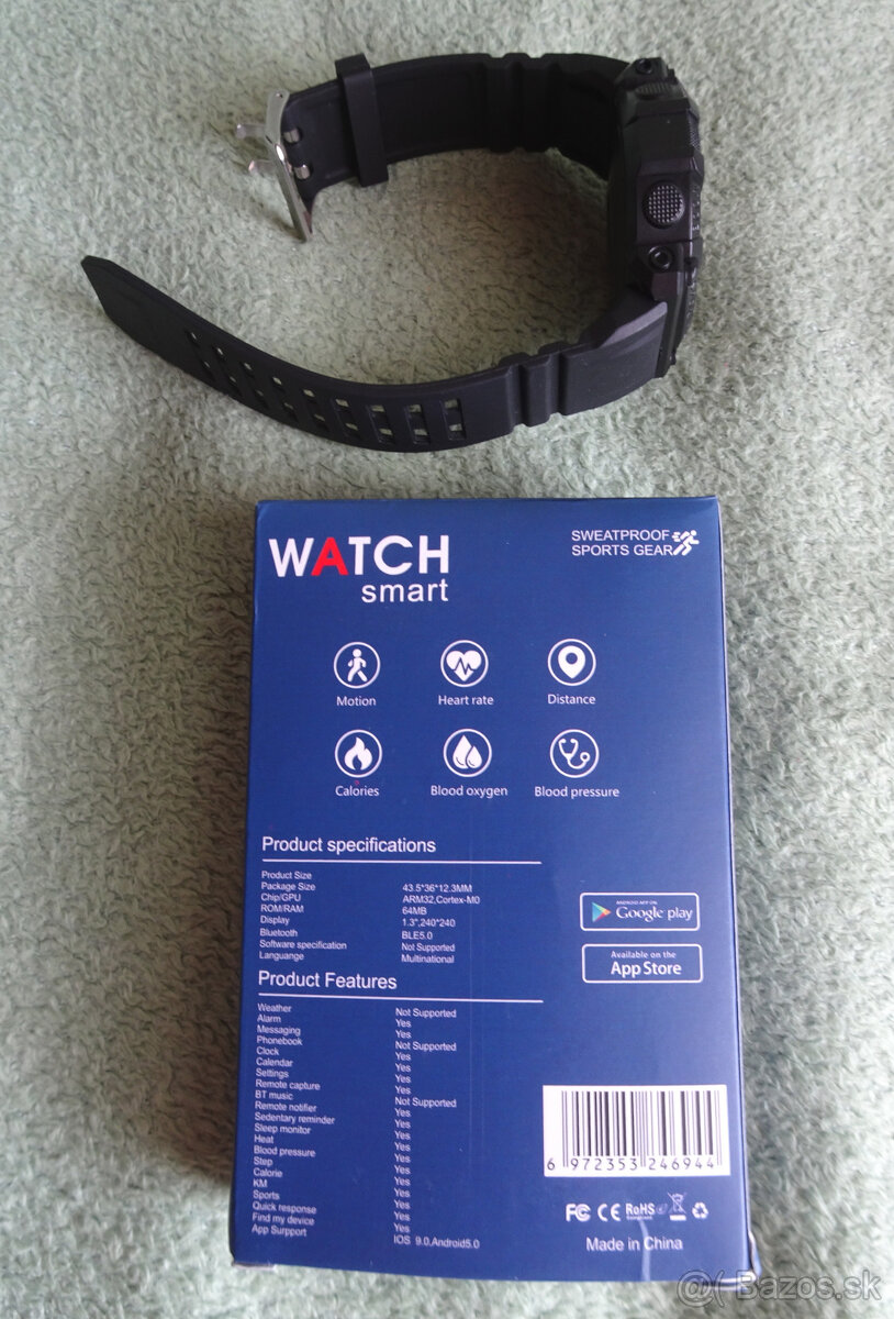 Predám športové vodotesne hodinky WATCH SMART. - 3