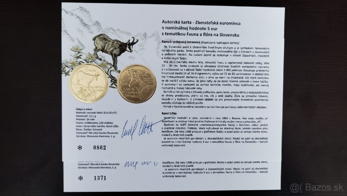 Autorské karty fauna a flóra - 3