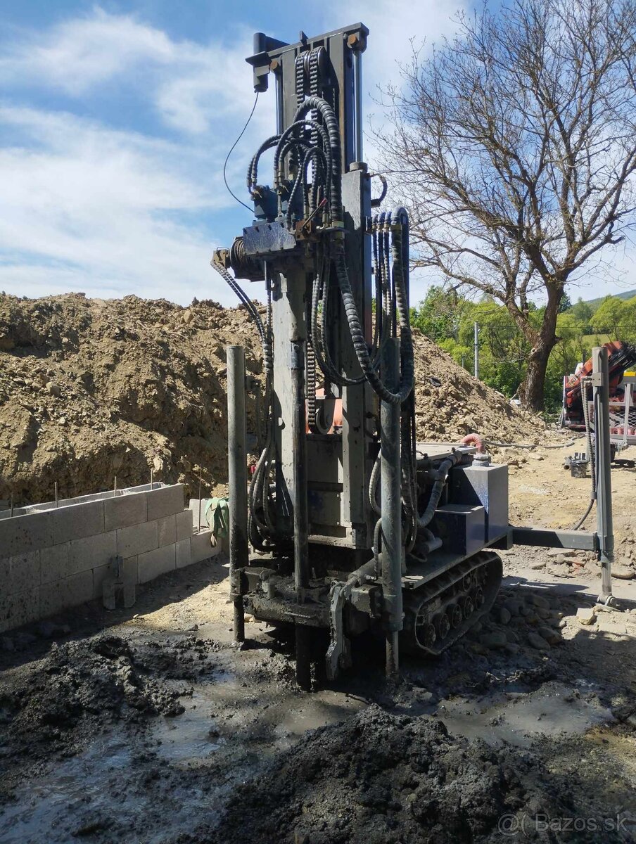 Vrtanie studni, Vrtna súprava, Studna, Snina,Humenné,Medzila - 3