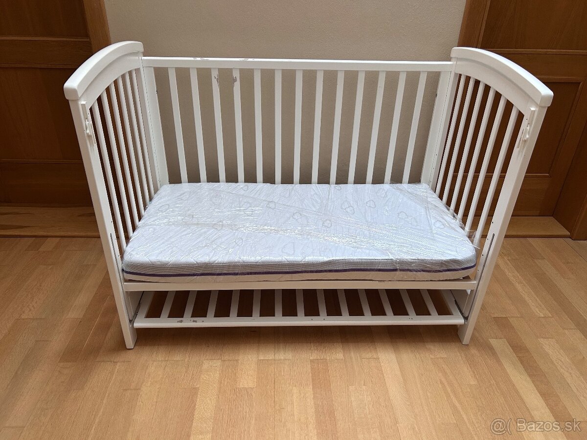 Detská postieľka s matracom - 3