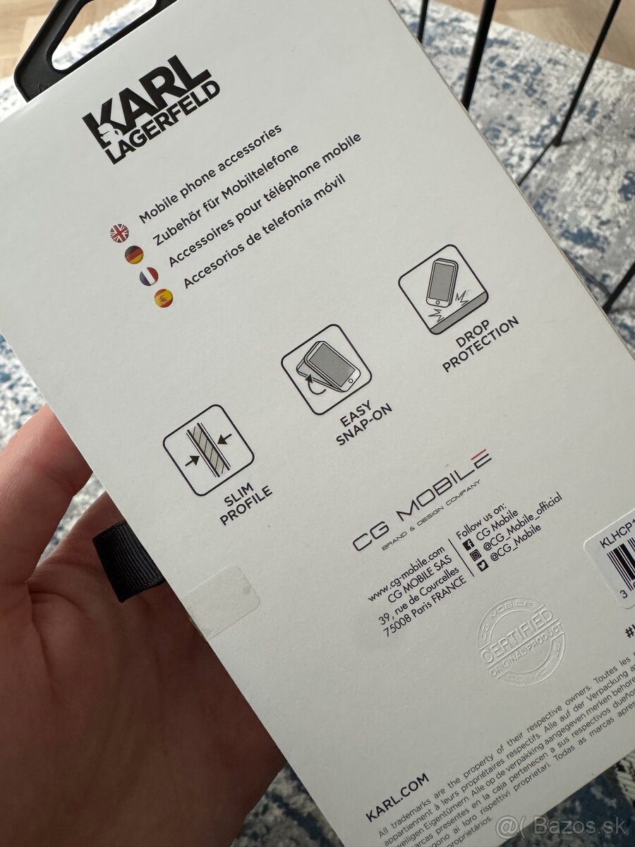 Kryt iPhone 15 PRO - Karl Lagerfeld - 3