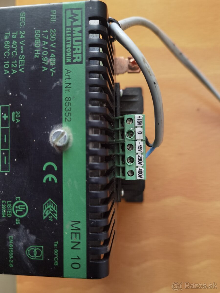 Trafo Murr 24 V 12 A - 3