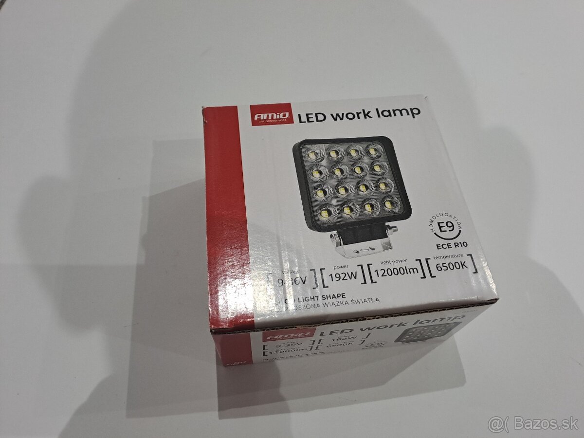 LED svetlo Hranaté - 192W - 12000lm - 3
