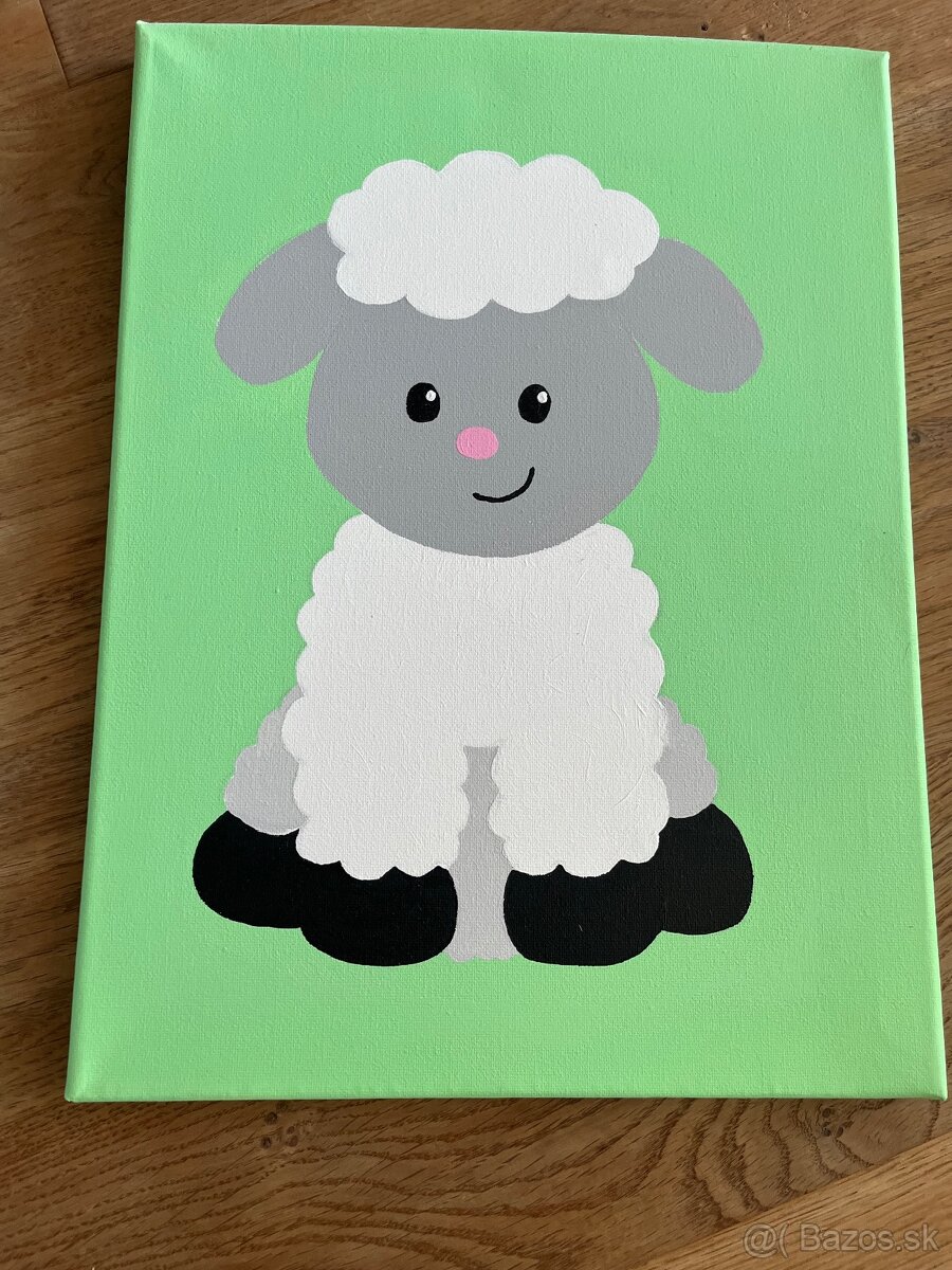 3 detske obrazy na stenu - 3