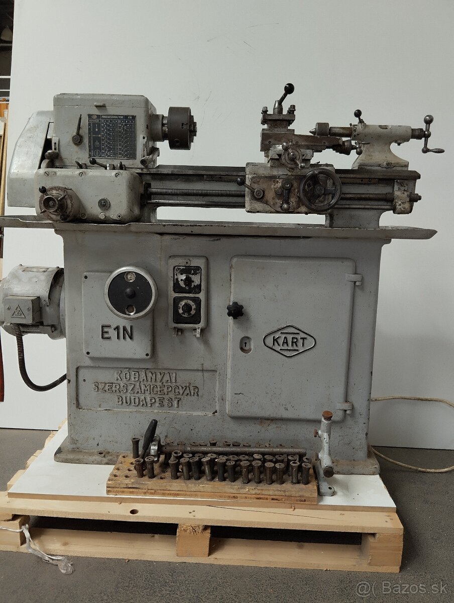 Sústruh E1N KART - 3
