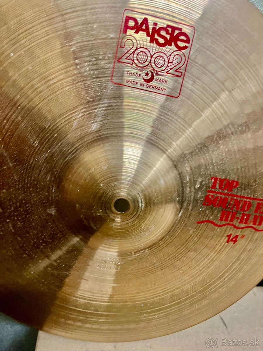 Paiste 2002 hihat 14" sound edge. - 3