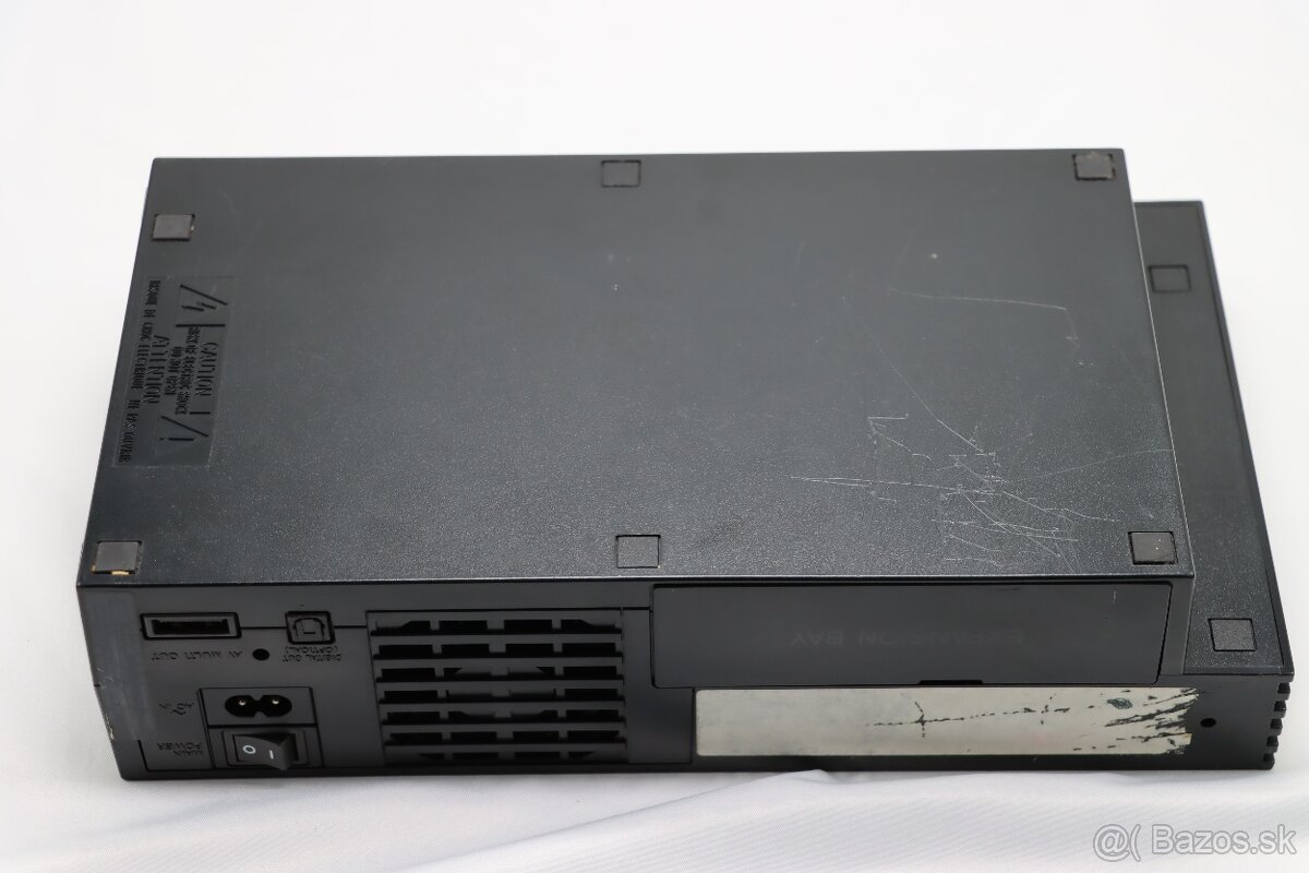 PS2 Fat SCPH-39004 + originál ovládač + káble - 3