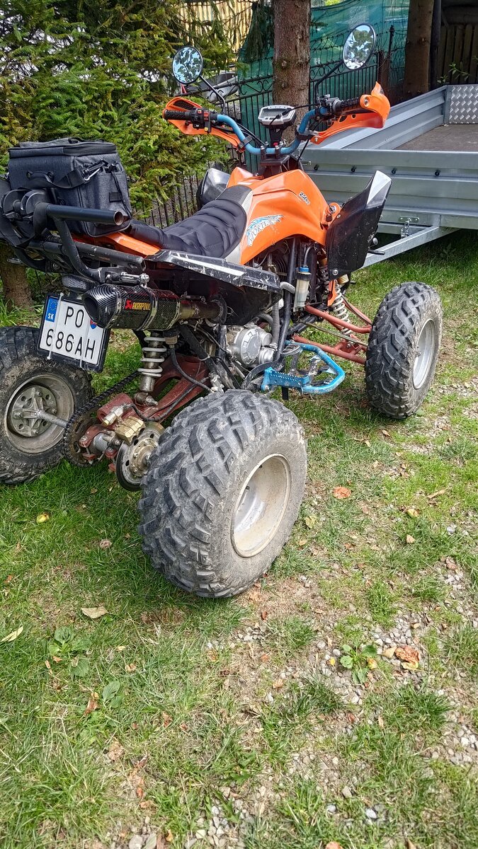 Predam stvorkolku 250ccm