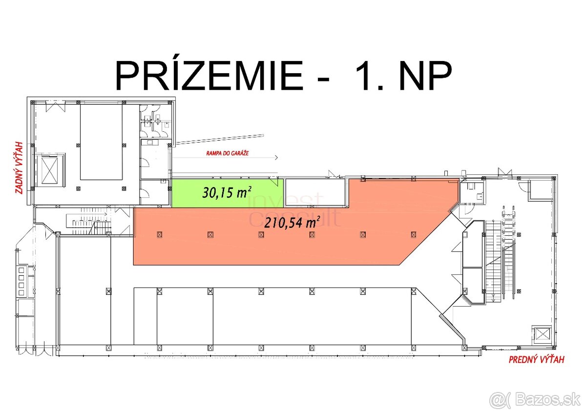 2369 NA PRENÁJOM V KOMÁRNE OBCHODNÝ PRIESTOR SO SKLADOM - 3