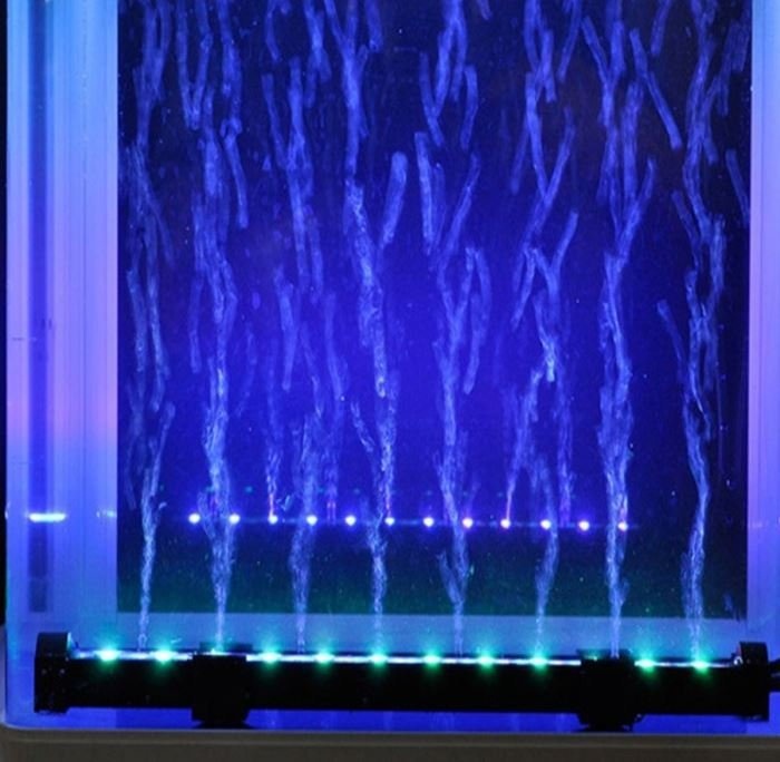 Akvarijní LED RGB osvětlení 18 cm, dálkové ovládání - 3