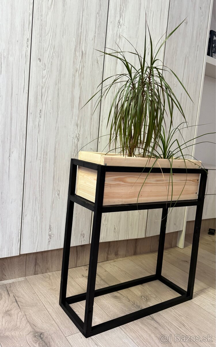 Drevený stojan na kvety,,, - 3