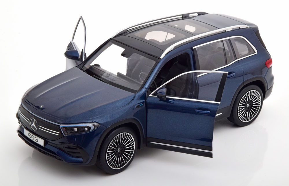 Mercedes-Benz EQB 2021 ( Blue metallic ) - 1:18 NZG - 3
