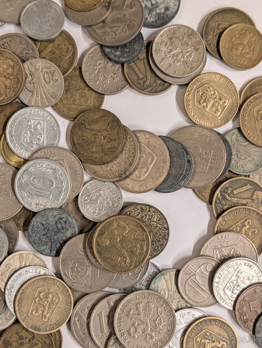 Predám Československo mince K1 - 3