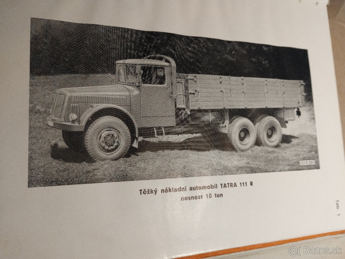 Tatra 111 katalog ND,textová aj obrazová časť,stav 1A. - 3