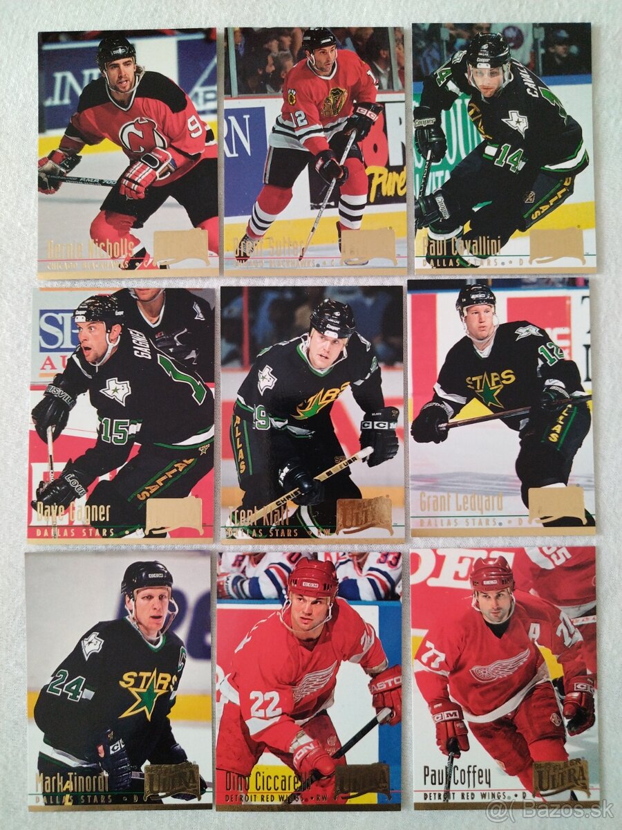 Hokejové kartičky Fleer ultra 94/95 - 3