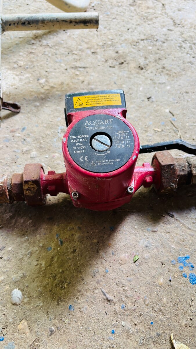 Obehové čerpadlo AQUART RS25/4-180 - 3