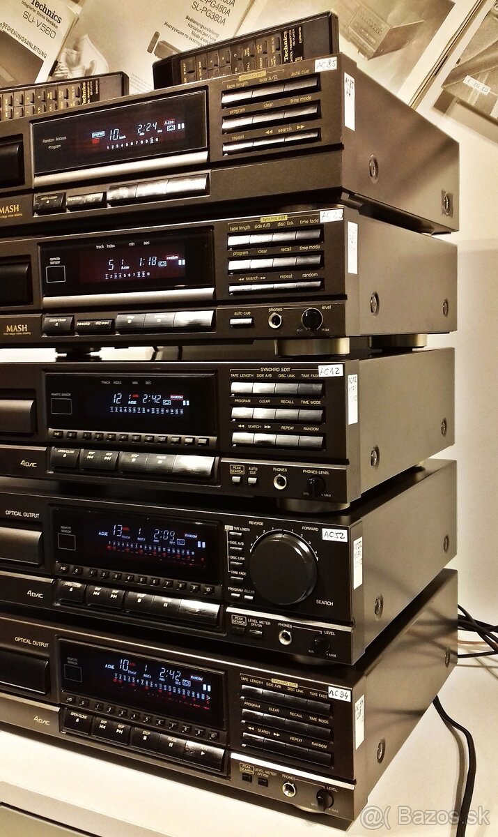 Seria CD prehravac TECHNICS aj dialkove ovladanie, MASH= Cd2 - 3