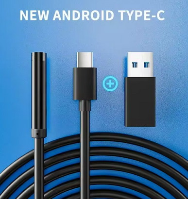 Inspekcna endoskopická kamera 2 metrová s LED svetlom - 3