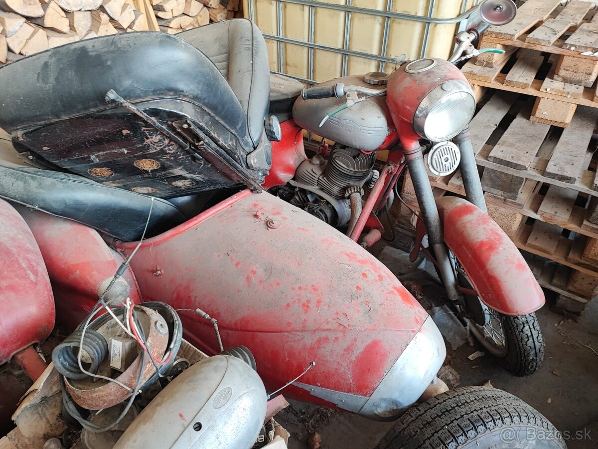 Jawa 350 sajdka sidecar - 3