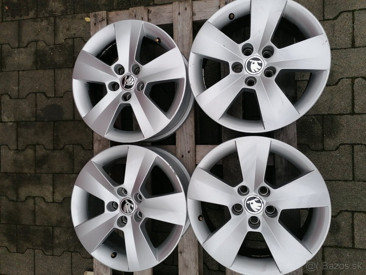 5x100 R15 elektrony Škoda, VW, Seat + pneumatiky - 3