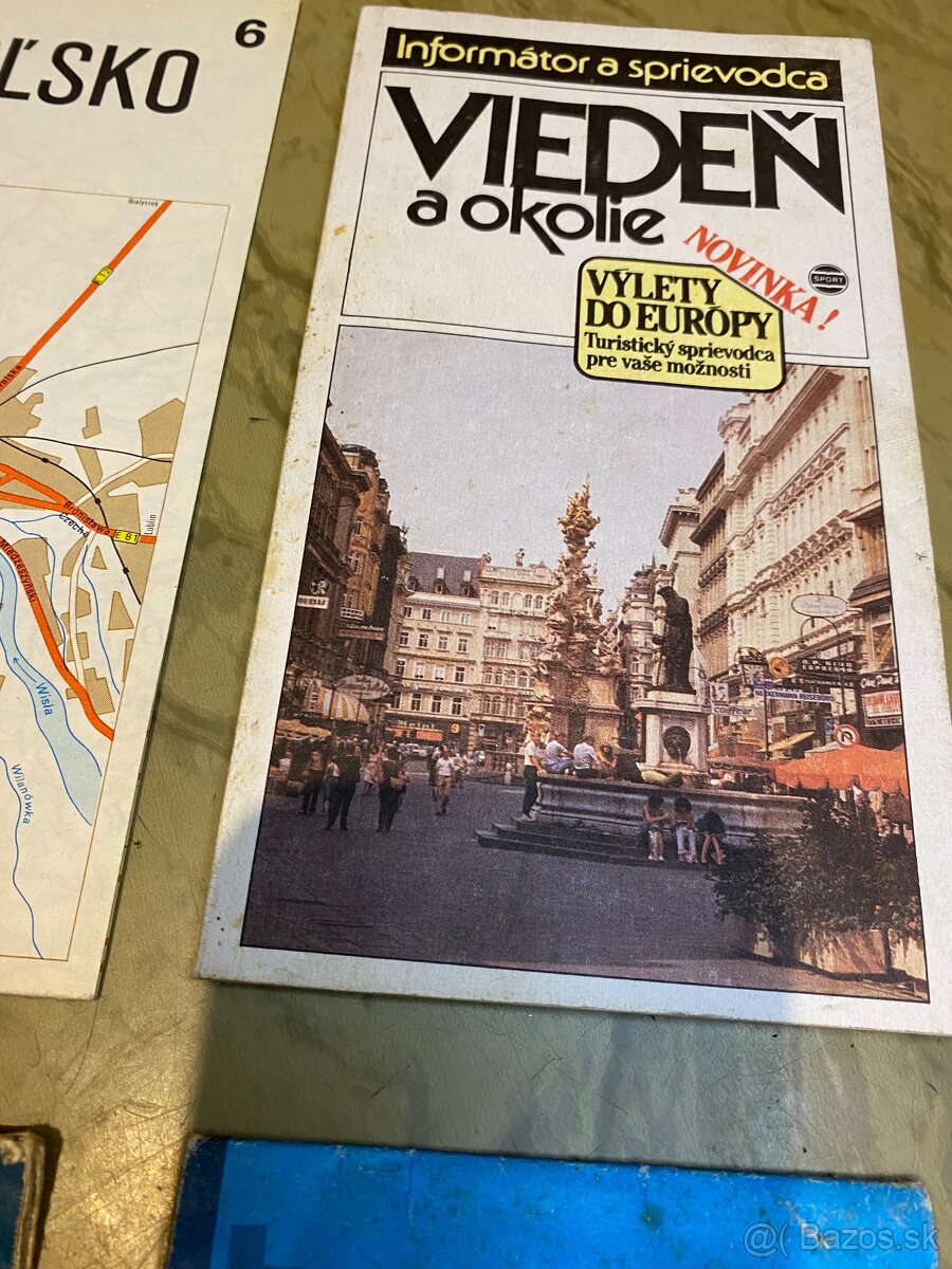 Staré mapy ČSSR a okolie. - 3