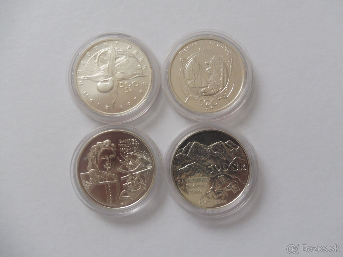 500 Sk pamätné mince Slovenska, BK - 3
