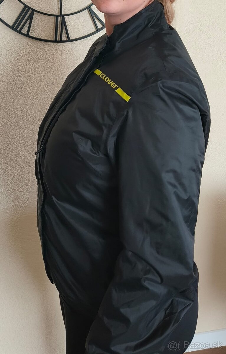 Dámska moto bunda CLOVER HYPERBLADE WP black/grey - 3