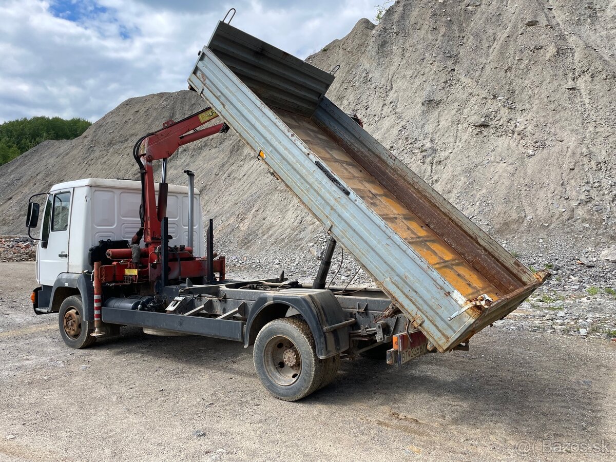 Predám Sklapac Man s hydraulickou rukou palfinger - 3