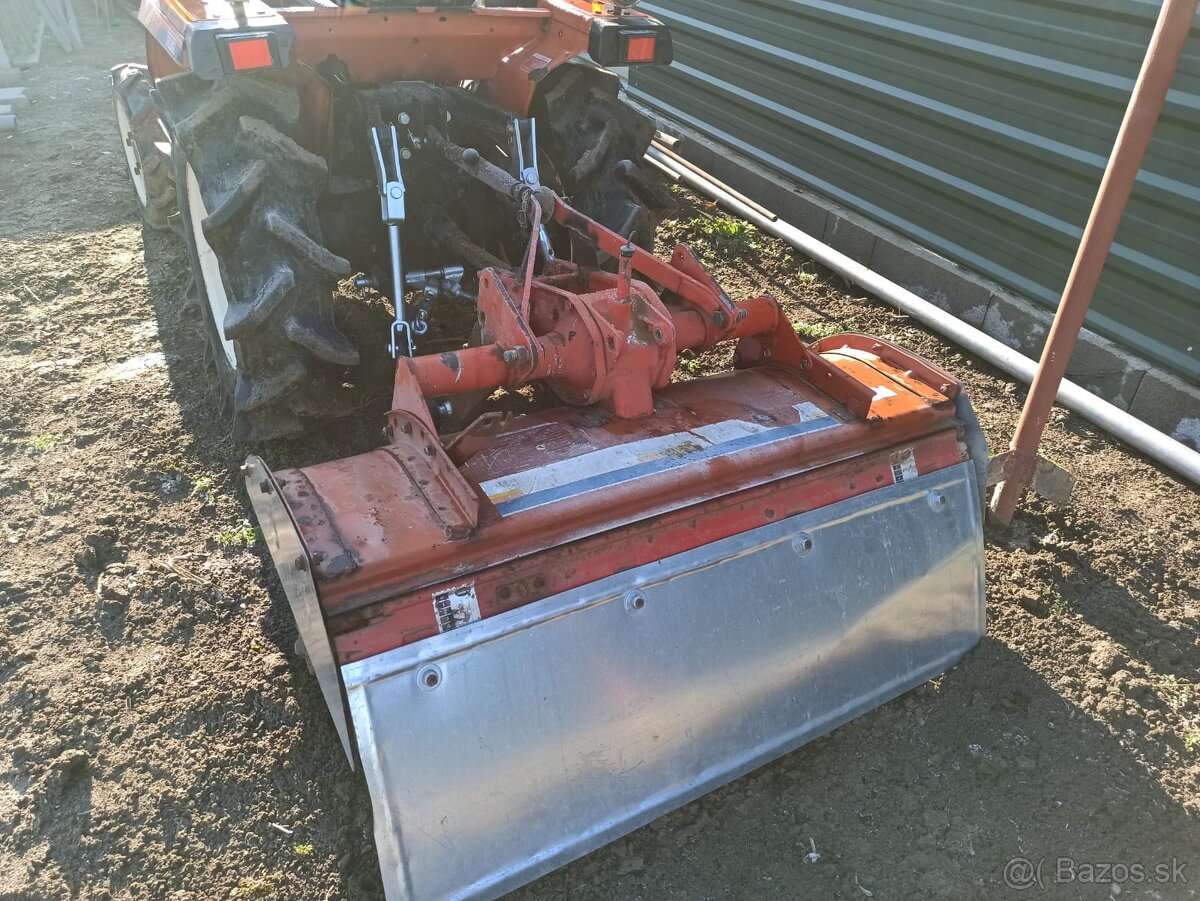 Malotraktor YANMAR F145 (4x4) + rotavátor - 3