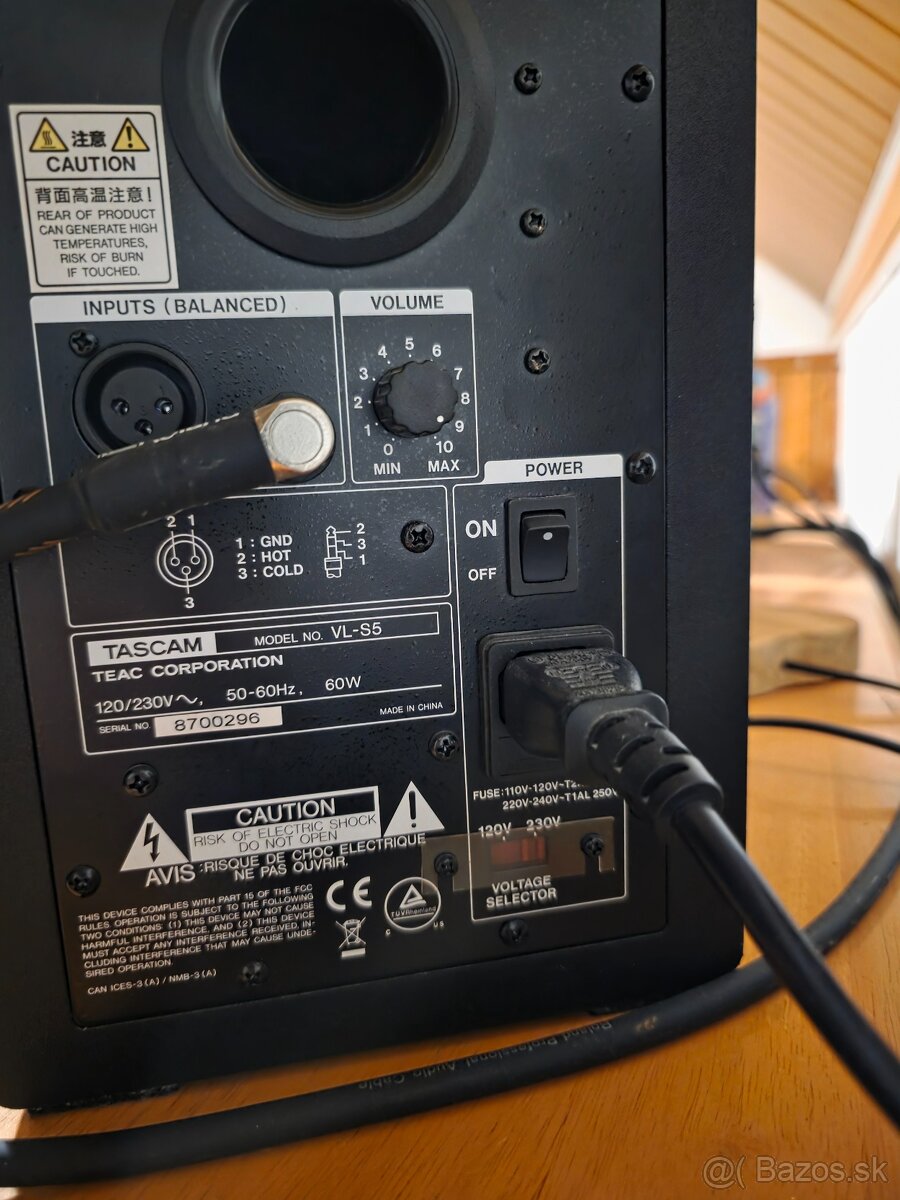 Tascam VL-S5 plus Audient iD4 - 3