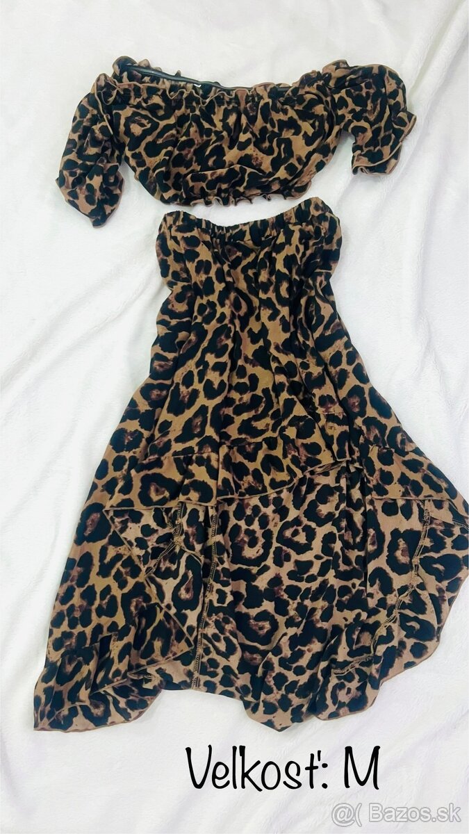 Tigrované šaty - nové - 3