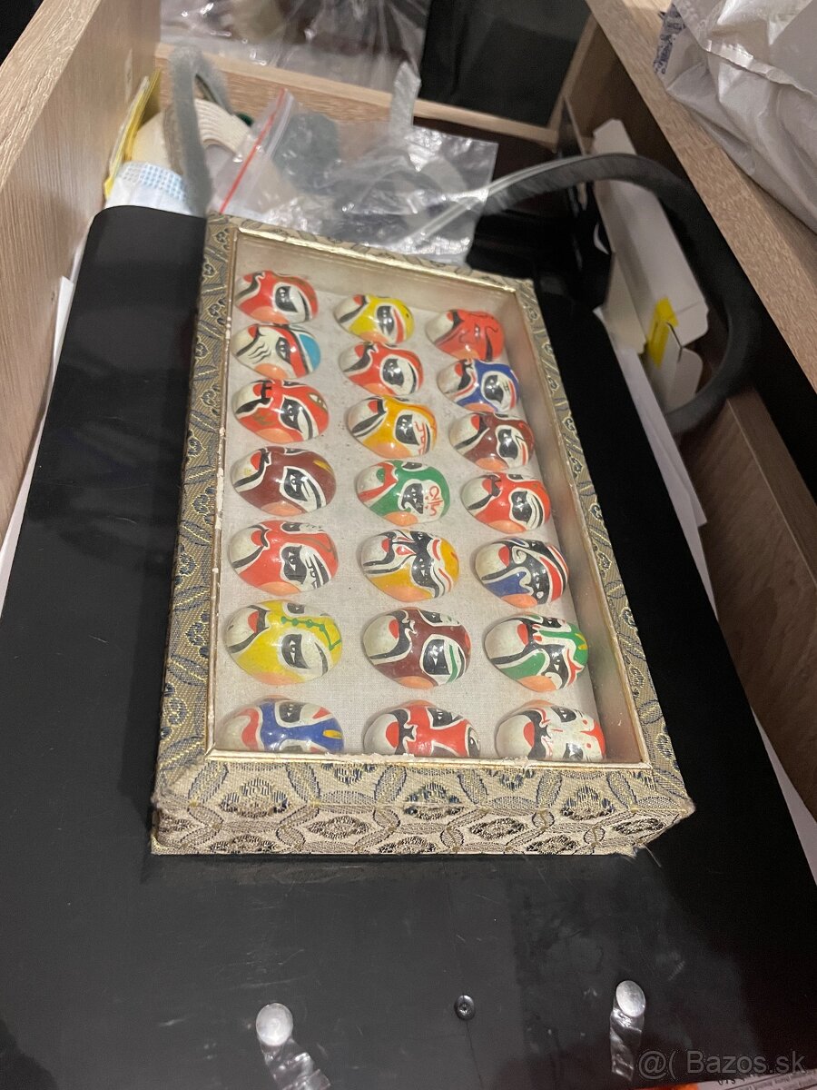 Ručne maľované Čínske masky - 3