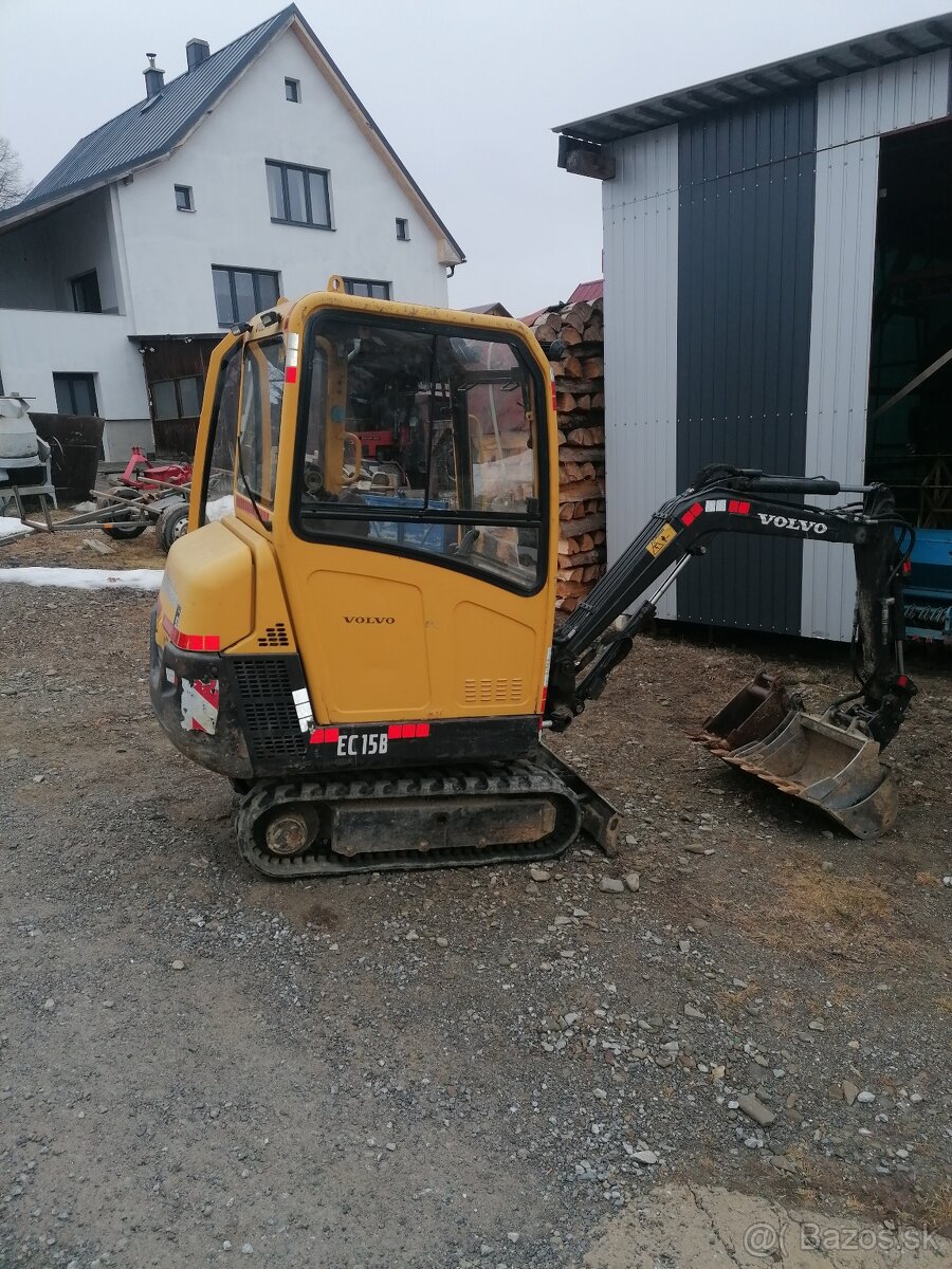 Minibager volvo ec15b - 3