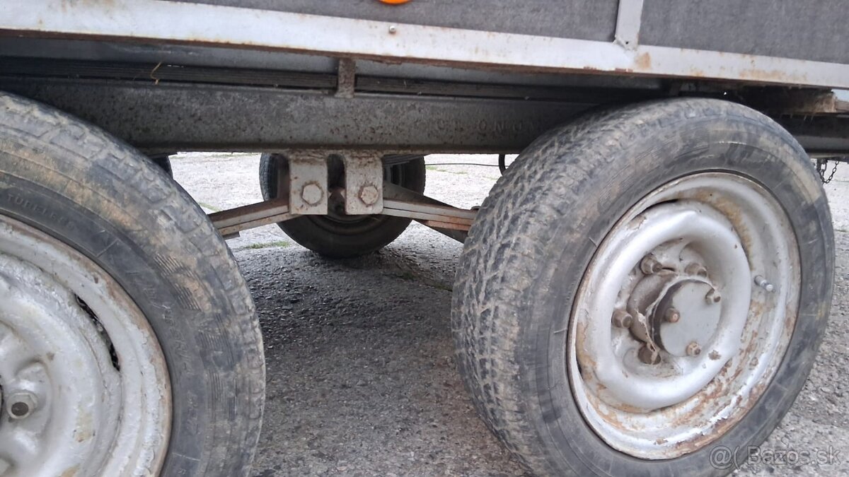 príves, vlek, vlečka, prívesný vozík - 3