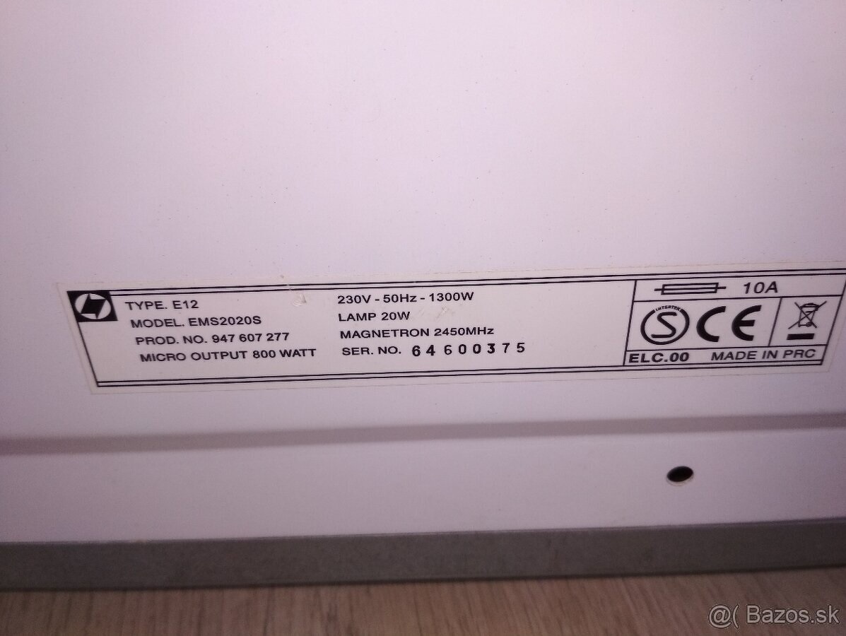 Mikrovlnka Electrolux EMS2020 - 3