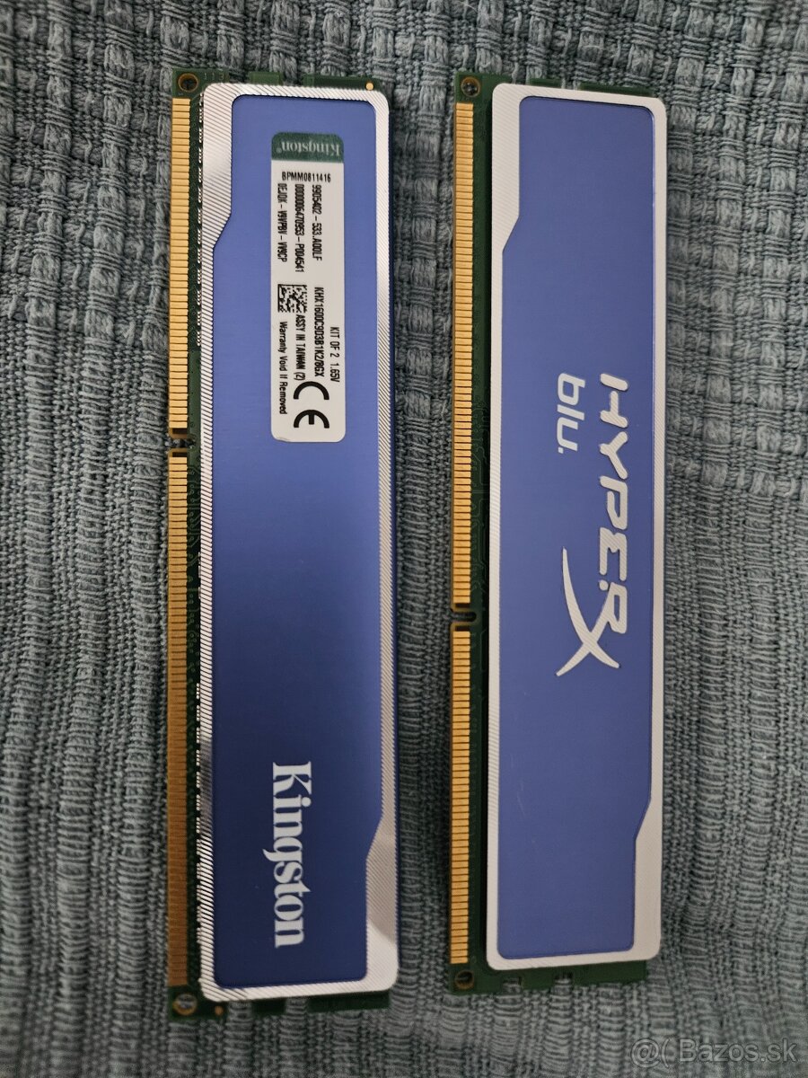 DDR3 ramky 8Gb 4Gb 2Gb 1600 a 1333 mhz - 3