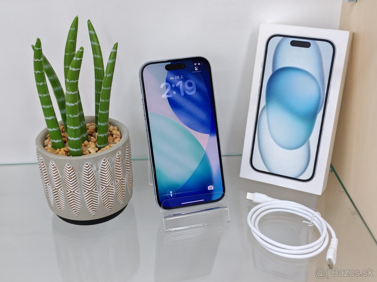 Apple iPhone 15 128GB Blue | ZÁRUKA - 3