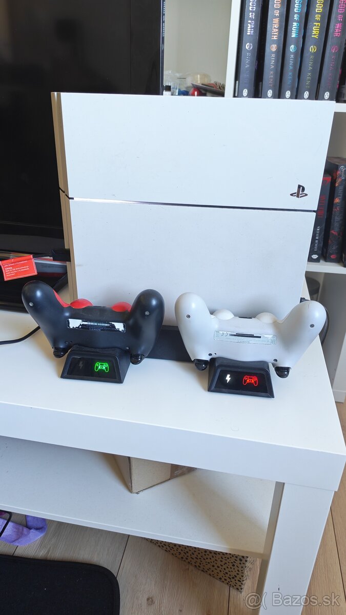 PS4 500GB+2 Hry+ Logitech G923 Driving Force + radiaca páka - 3